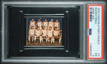 1932 Uruguay Vintage Basketball Card Aguila