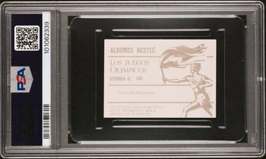 1964 Tokyo Olimpics Spanish Cromos