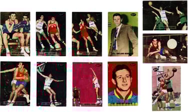 1966 Konga Deporte Y Premios Spanish Baloncesto Basketball Cromos Cards