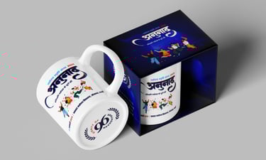 ANUNAAD 2024 Branding & Merchandise Design by Brandsthan