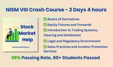 NISM-8-crash-course