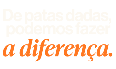 De patas dadas, podemos fazer a diferença