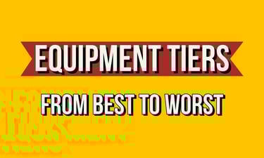 HVAC Equipment tiers from best to worst