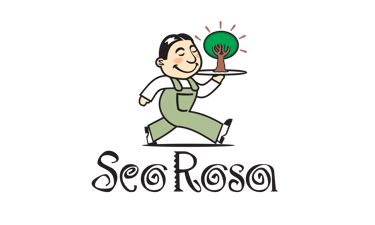 Logotipo do restaurante Seo Rosa.