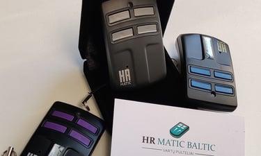 Originalūs ir universalūs vartų pulteliai HR Matic