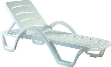 plastik şezlong dış mekân kullanımı