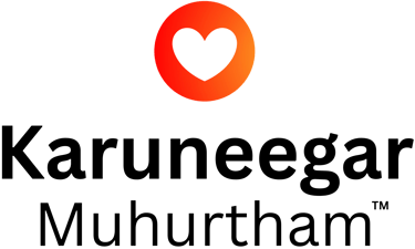 Karuneegar Muhurtham Logo