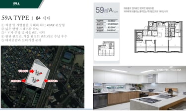 자양한강아르카온 59㎡/ 9억원대