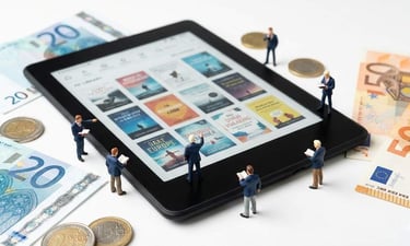 Curated collection of educational eBooks for entrepreneurs
