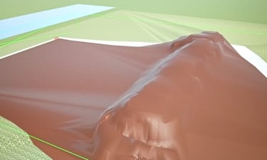 diseños 3D permacultura, diseños paisajísticos, diseños reforestaciones, curvas nivel, ecología,