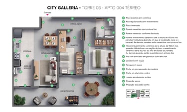 City Galleria | MRV | Planta Garden