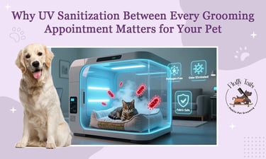 Why UV Sanitization Between Every Grooming Appointment Matters for Your Pet