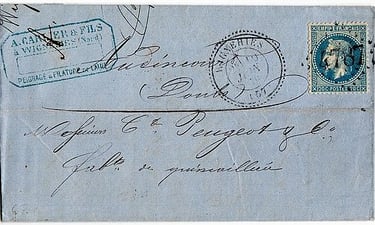 Losange Gros Chiffres 4787 et type 24.