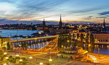 Photo of the city of Stockholm