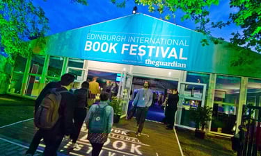 image from the Edinburgh International Literature Festival