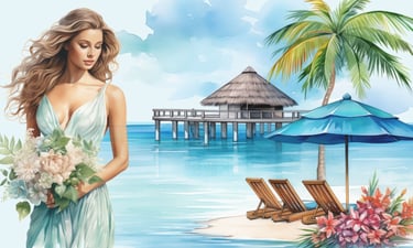 commercial use tropical summer vacation clipart