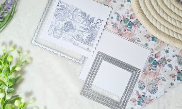 how to use die cuts for card making