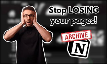 where are archived pages notion