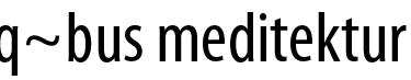 q-bus Mediatektur