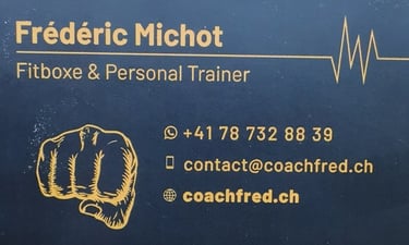 Frédéric Michot personal trainer partenaire Vaud