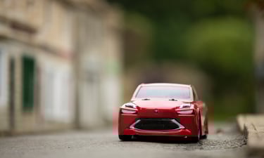Hydrogen-powered radio controller car