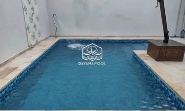 Kolam renang sederhana untuk keluarga.