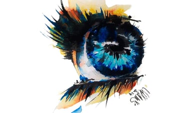 aquarelle originale artiste française