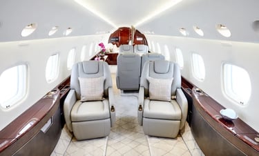 Embraer Legacy 500 typical interior