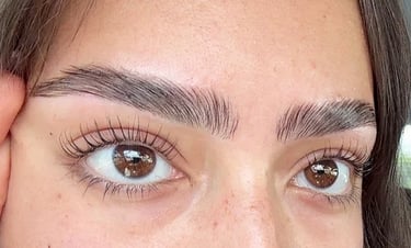 Client with Korean Lash Lift and Brow Lamination | Mar Brows & Lashes