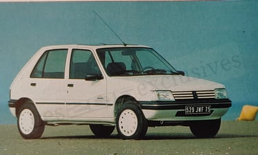 peugeot 205 Zenith (photo d'époque)
