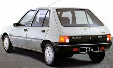 Peugeot 205 Junior phase 1