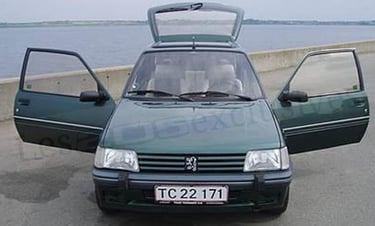 Peugeot 205 Roland Garros danemark