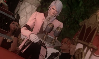 Hythlodaeus serving guests