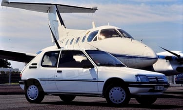 Peugeot 205 sacré numéro (photo d'archive)