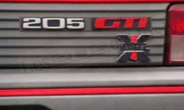 peugeot 205 gti 4x4 Dangel