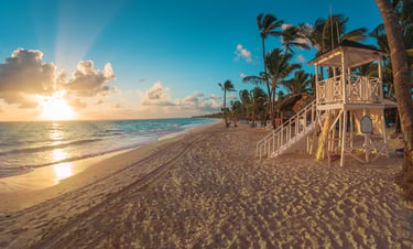 sunrise in punta cana