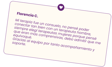 recomendacion del Espacio terapeutico