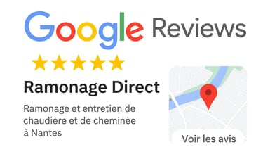 Avis clients Google Ramonage Direct Nantes - Note 5 étoiles