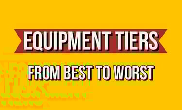 HVAC Equipment tiers from best to worst