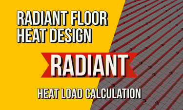 B&B System Design LLC Radiant design services : Manual J, Manual S, Manual D, Radiant Design, Rescheck, Material Takeoff