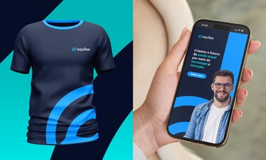 Aquilae B2B Healthtech brand identity design project — Aguila Studio