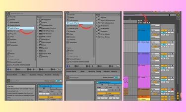 Ableton effects and automation