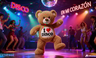 canción DISCO EN MI CORAZÓN, Disco, dance, 80s