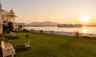 King size experiences at lake palace luxury hotel in Udaipur-India