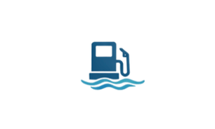 on the water fuel graphic for lake wallenpaupack pa 