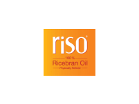 Riso Rice Bran Cooking Oil logo, a Kamani Foods brand