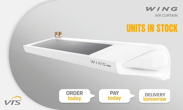 Order today Wing Air Curtain