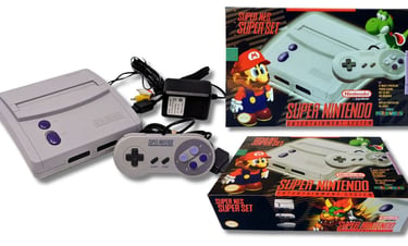 Super Nes Baby: Super NES de novo estilo SNS-101 (1997–1999)