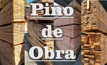 Maderas de pino para obra