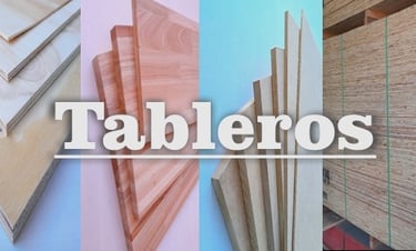 Tableros de compensadas, fenolicos, mdf